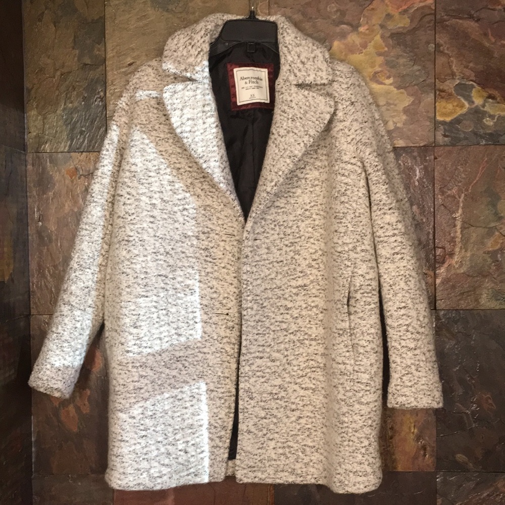 Abercrombie & Fitch Donegal Cocoon Car Coat